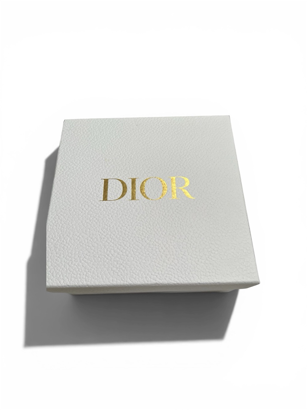 Dior large Gold Logo White Presentation Box